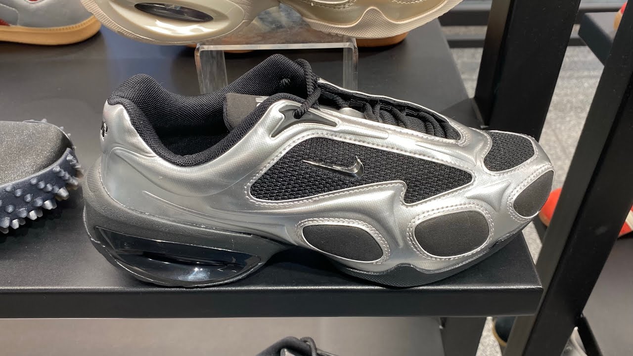◆Nike◆ Air Max Shiro Slide M Black llic Silver White D YouTube