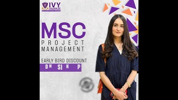 Admissions Open 2023 | MSc Project Management