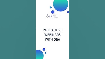 Interactive Webinars with Q&A
