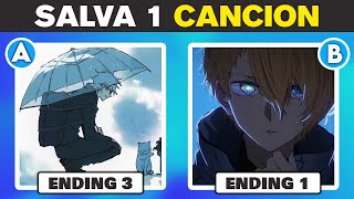 SÓLO SALVA 1 ENDING DE ANIME  QUE PREFIERES ANIME