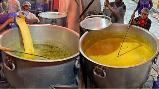 INDIA'S BIGGEST KADHI CHAWAL MAKING😱😱 ऐसे बनती है हिंदुस्तान की सबसे मशहूर कढ़ी😳😳 Indian Street Food