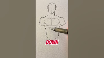 How to you suppose to draw body muscle || Jmarron