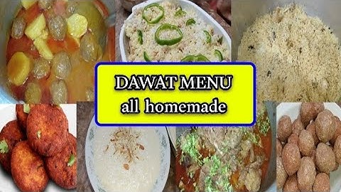 Dawat Menu by Pure Deeds | Dawat Recipe | Dawat ideas | Eid Special
