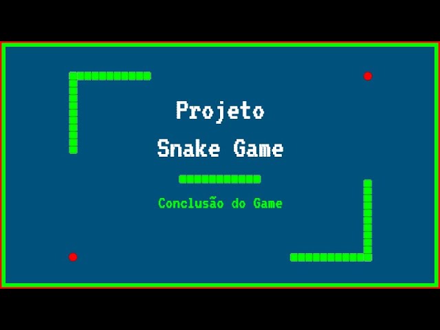 GitHub - lcnunes09/snake-game: Realizado no desafio no Digital