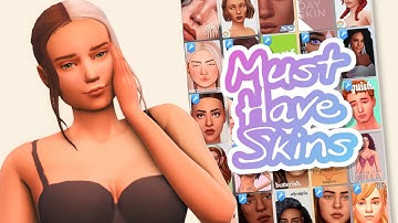 My MUST HAVE Maxis Match Skins | Sims 4 CC Showcase [w/ Links]
