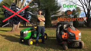 John Deere Vs Husqvarna!!