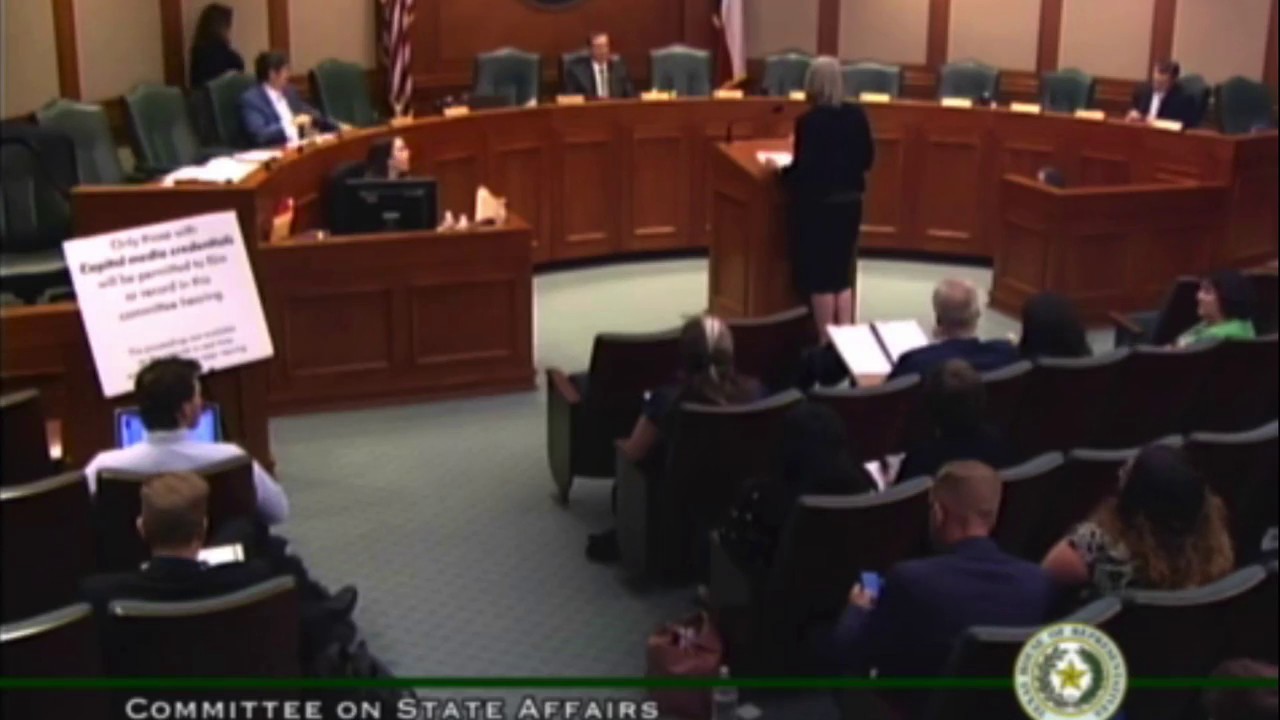 House State Affairs - HB 3859: Rebecca Robertson, ACLU of Texas - March ...