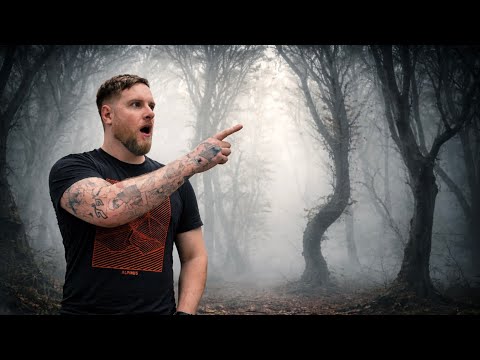 NIGHT IN THE HAUNTED FOREST!!!! RITUAL SITE?!