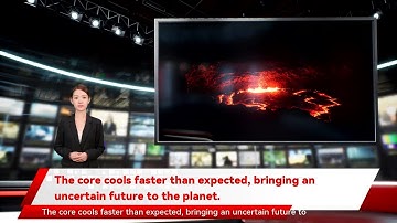 The core cools faster than expected, bringing an uncertain future to the planet.