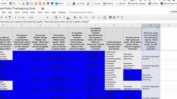 Google Forms and Conditional Formatting