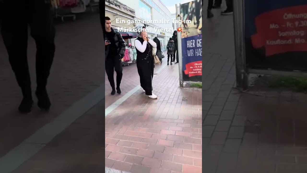 Ein ganz normaler Tag im Märkischen Viertel 💥🛒