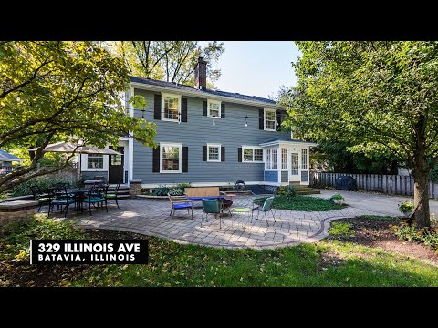 329 Illinois Ave, Batavia, IL home video tour