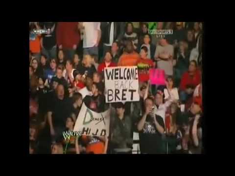 Bret Hart on Raw 2010 1/3