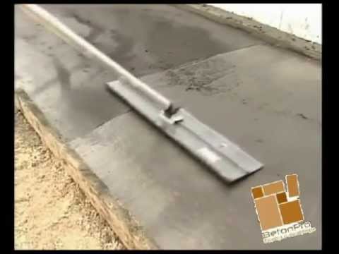 Video: Taiati beton amprentat?