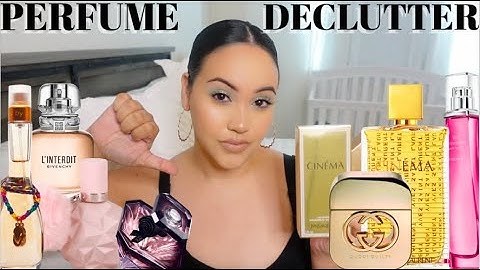 PERFUME DECLUTTER FROM MY COLLECTION 2021 | BLIND BUY FAILS AND SAYING BYE TO OLD LOVES