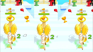 Noob vs Pro vs Hacker Destiny Run Gameplay