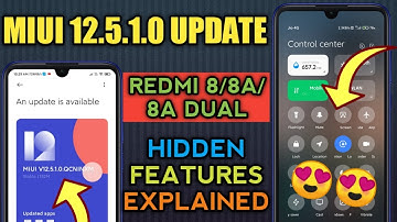 Redmi 8A Dual MIUI 12.5.1.0 Hidden Features Explained 🔥🔥 || 10+ Hidden Features || Install Now 😍😍