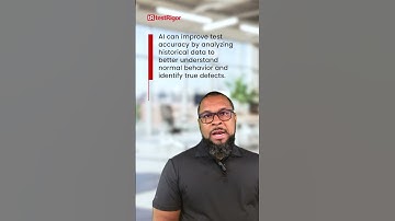 What role does AI play in improving test accuracy and reducing false positives?