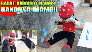 BADUT BOBOIBOY NANGIS!! Uangnya diambil Preman.