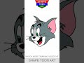 Tom Face Drawing From Tom And Jerry Shorts Tomandjerry Drawing Cartoon Shapetoonart Howto 