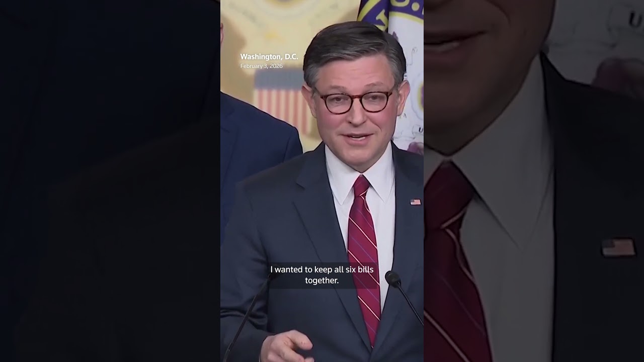 Johnson says House will vote to end government shutdown