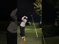 golf night amazing swing 🏌😎  #golfshorts #golfswing #amazinggolf #golfpros #golfnightswing