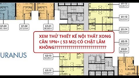 Xem thử căn 1PN+ 53m2 - Làm full NT có  "CHẬT" lắm không? Q7 Sài Gòn Riverside