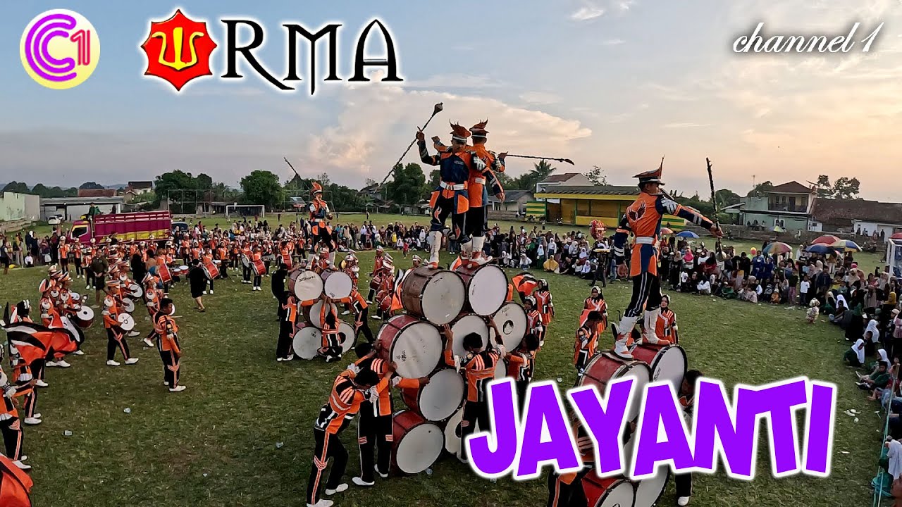 DRUMBAND RMA atraksi di Lapang Gumbira - Nagrak || Jayanti