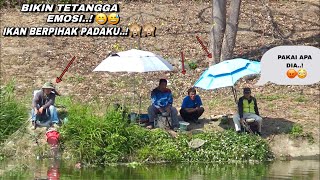 Spot sama tapi rejeki berbeda mancing ikan nila di sungai liar bikin emosi