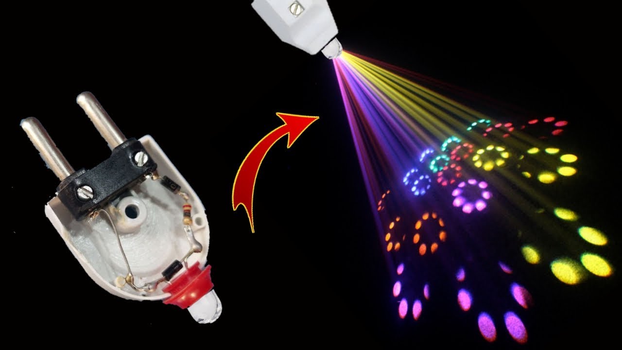How To Make Disco Night light Night Lamp YouTube