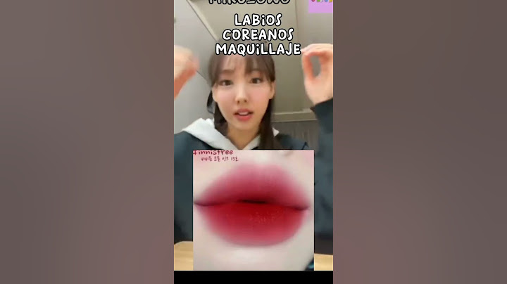labios coreanos maquillaje