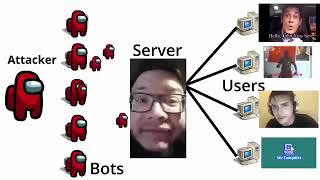 How DDoS Attacks Crash the Internet – Explained Simply!