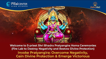 Group 5-Priest Shri Bhadra Pratyangira Homa(Fire Lab to Destroy Negativity Bestow Divine Protection)