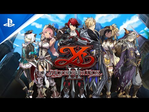 Ys IX: Monstrum Nox - Character Trailer | PS5 Games