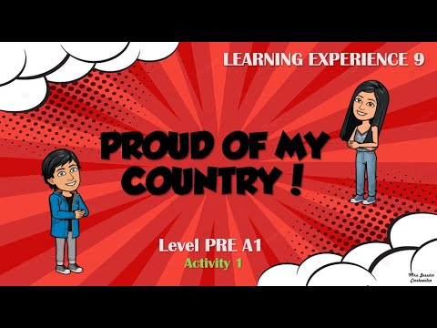 PROUD OF MY COUNTRY! - APRENDO EN CASA - LEVEL PRE A1 - EXPERIENCE 9 ...
