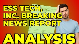 My Take on ESS Tech's Board Change & Warrant Signal
