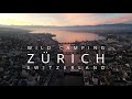 Wild camping in Zürich, Switzerland