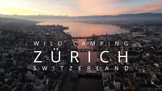 Wild camping in Zürich, Switzerland