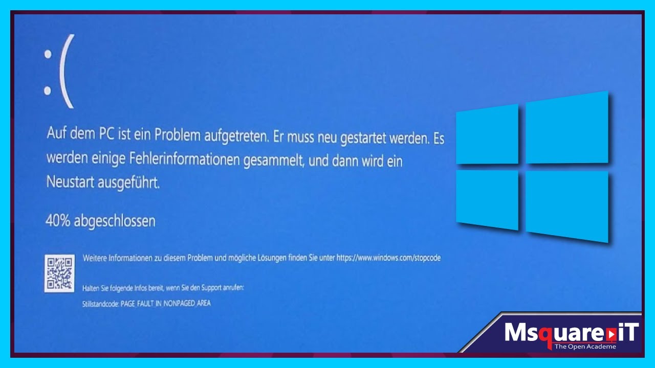Page fault in non paged area Windows 10 - Blue Screen Problem Solved ...