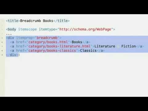 Rich Snippets Breadcrumb