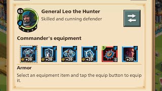 How to build a maxed commander and castalian GGE4K MOBILE