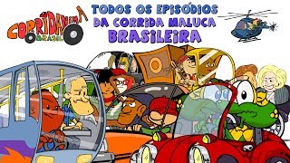 CorridAnima Brasil Série completa Corrida Maluca Brasileira em Desenho Animado com os Sapo Brothers