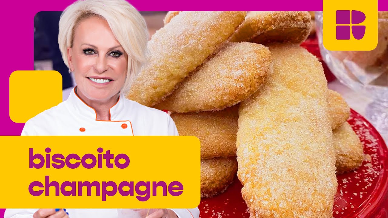 Biscoito champagne CASEIRO e BARATO de fazer | Mais Você | Receitas