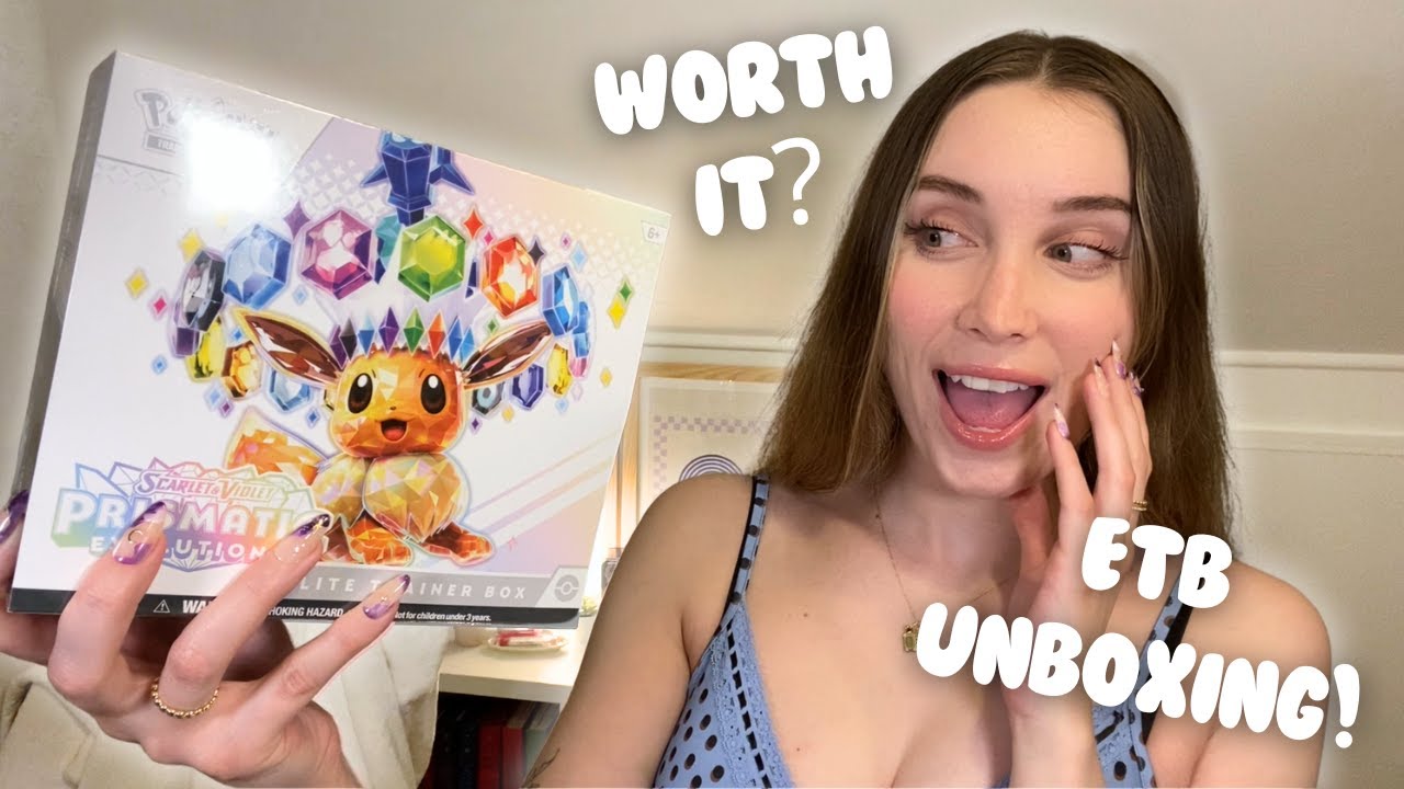 Opening a Prismatic Evolutions Elite Trainer Box! (Pokémon card opening)