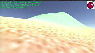 Unity3D terrain damage by grenade