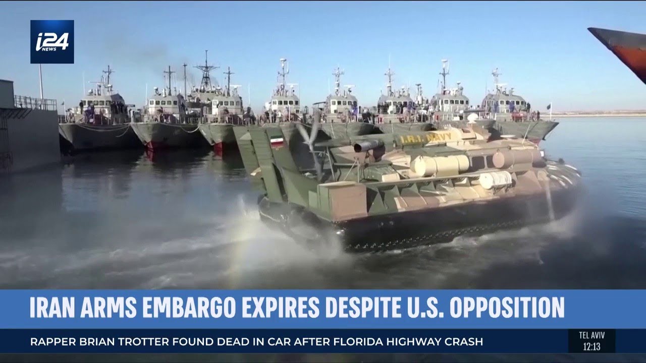 Iran Arms Embargo Expires Despite US Opposition