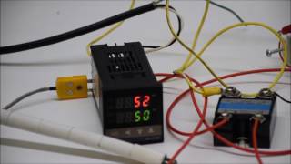 REX PID Controler C100 FK02-V*AN DN anmnealing Kiln