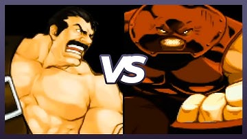 Super Marvel vs. Capcom: Eternity of Heroes (PC) - HAGGAR vs. JUGGERNAUT AI FIGHT Gameplay