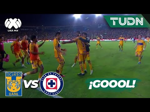 ¡AGÓNICO! ¡GOOOL de Carioca! | Tigres 2-1 Cruz Azul | AP2023-J13 | Liga Mx | TUDN