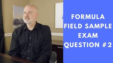 Formula Field Sample Exam Question #2 from the Platform App Builder Exam Guide